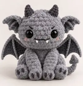 Free No-Sew Crochet Gargoyle Pattern