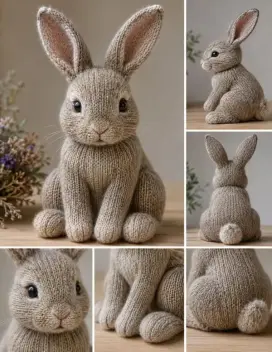 Bunny knitting pattern