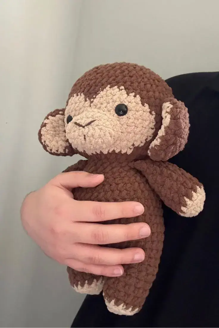 Crochet Monkey Stuffed Animal