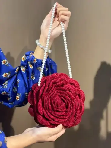 Red Rose Bag