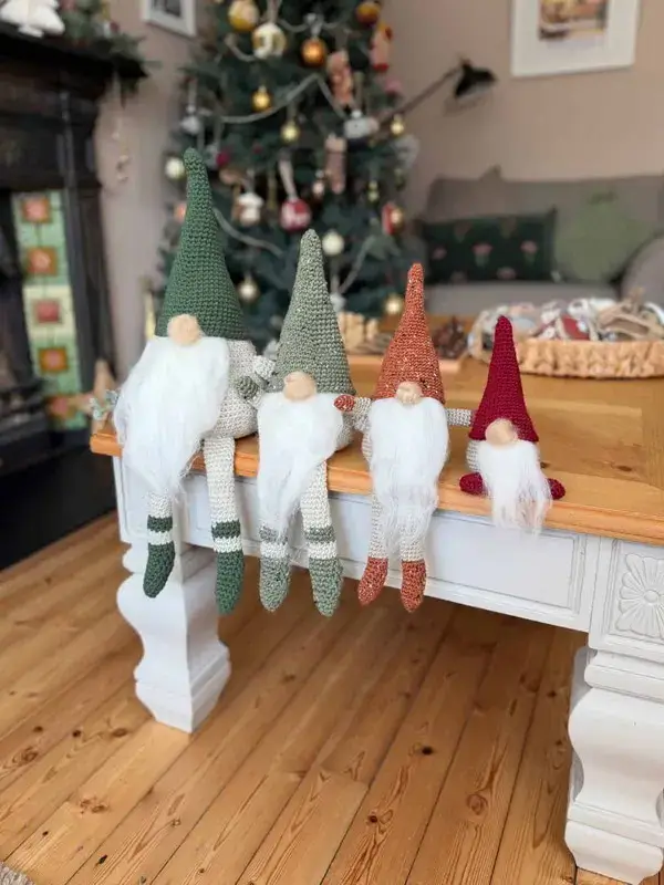 Free Crochet Gnome Pattern (Adorable and Beginner Friendly!)