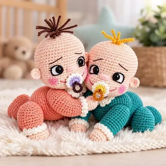 Crochet Pattern Crawling Babies