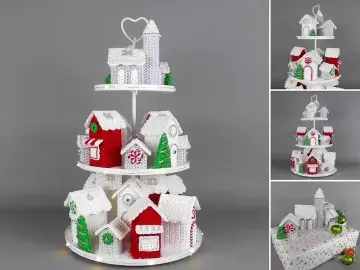 Advent Calendar Christmas Village