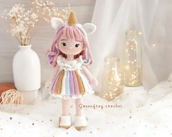 Doll Sofia amigurumi pattern