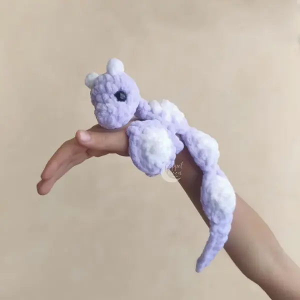 NO SEW Dragon Fidget Crochet Pattern