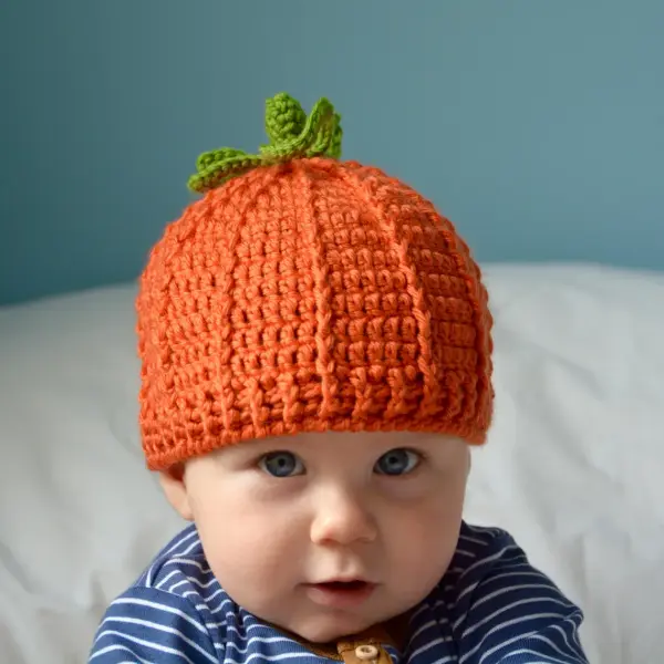 Pumpkin Beanie Hat