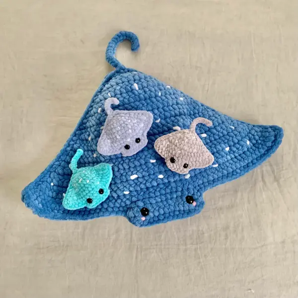 No Sew Mega and Mini Ray Pattern Set
