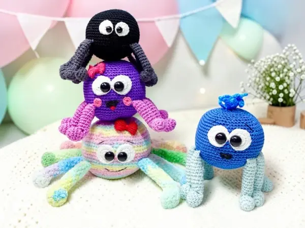 Crochet Pattern - Funny Spider