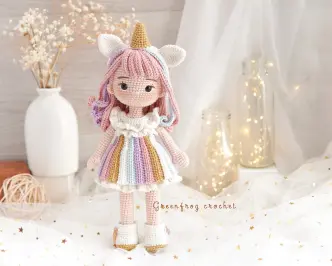 Doll Sofia amigurumi pattern