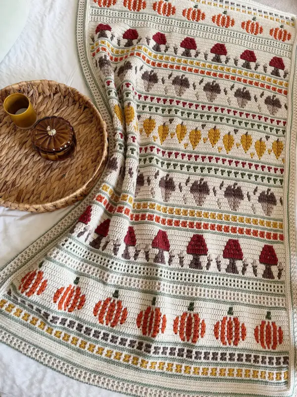 Fall Crochet Blanket Pattern