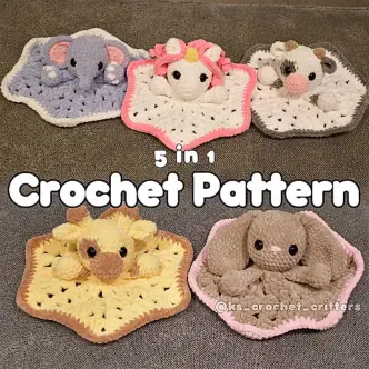 Blanket Lovey patterns