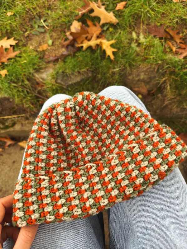 Autumn Cabin Fisherman's Beanie