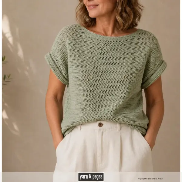 Crochet shirt Pattern