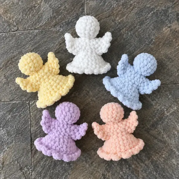 No-sew CROCHET Angel PATTERN