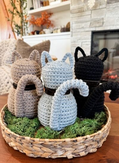 Rustic Farmhouse Cat Crochet Pattern